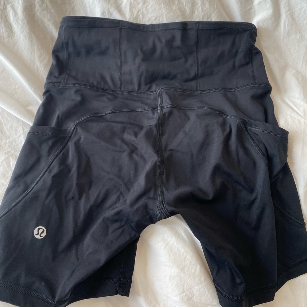 lululemon fast and free short 6” non reflective